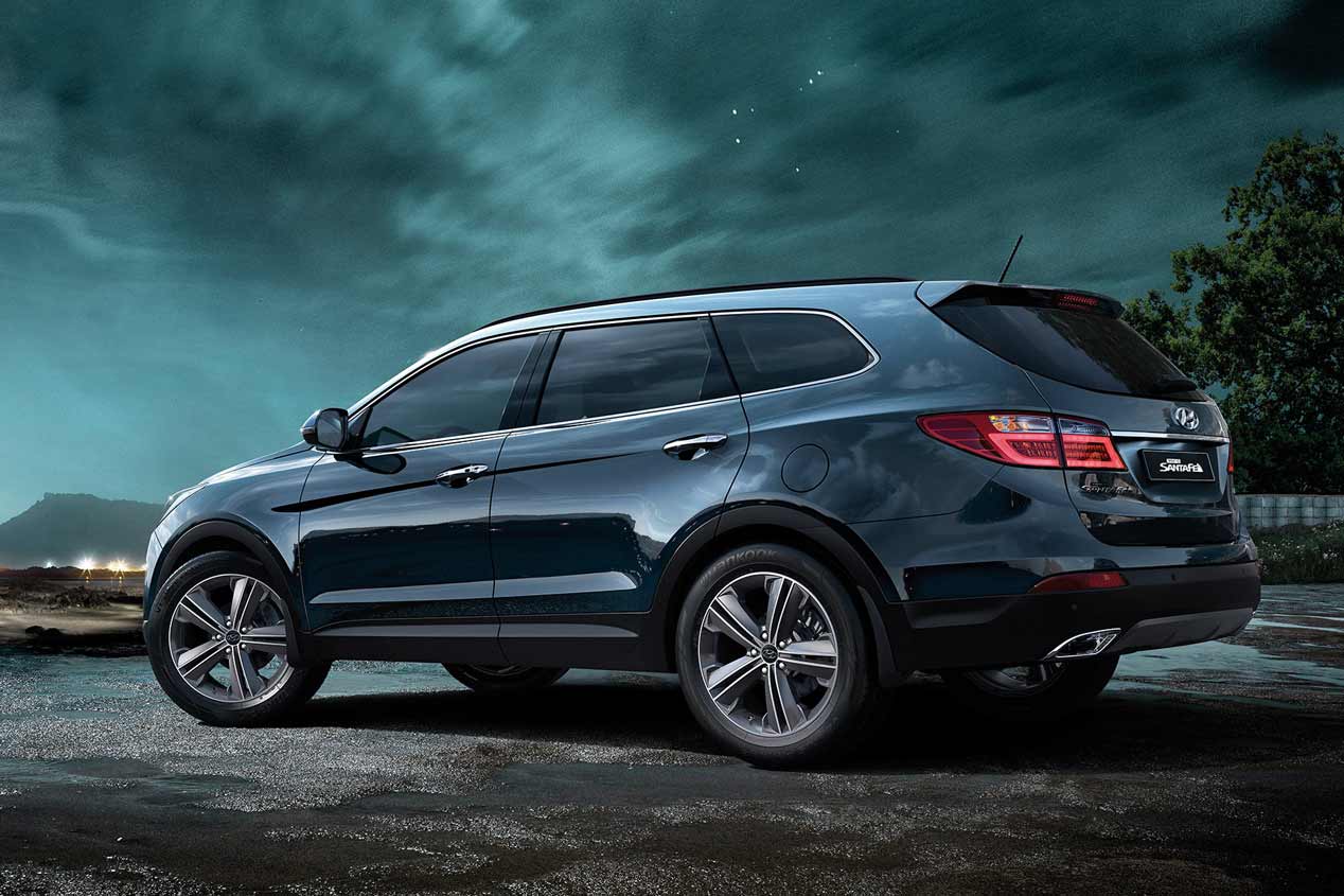 La gama SUV de Hyundai -Tucson, Santa Fe y Grand Santa Fe-, en fotos