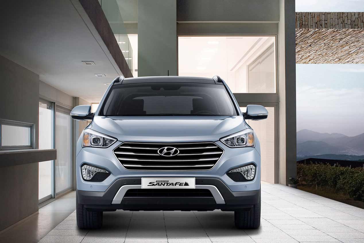 La gama SUV de Hyundai -Tucson, Santa Fe y Grand Santa Fe-, en fotos