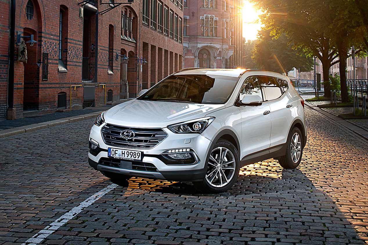 La gama SUV de Hyundai -Tucson, Santa Fe y Grand Santa Fe-, en fotos