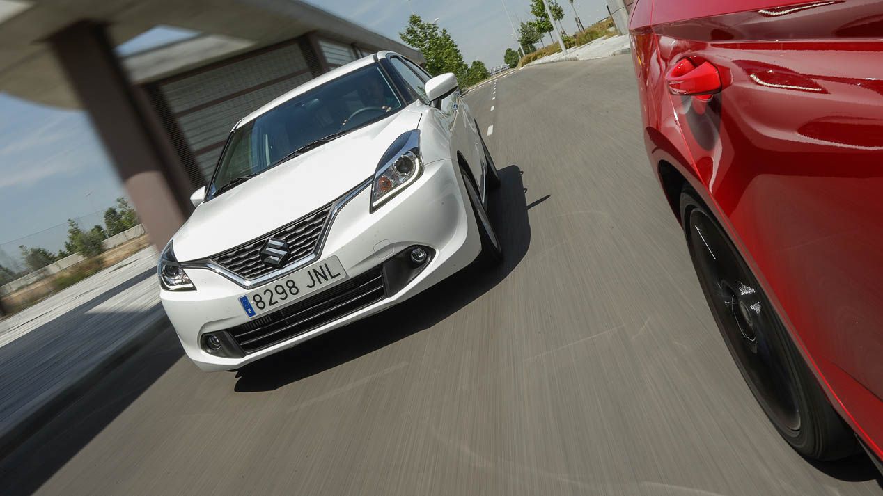 Skoda Fabia frente a Suzuki Baleno