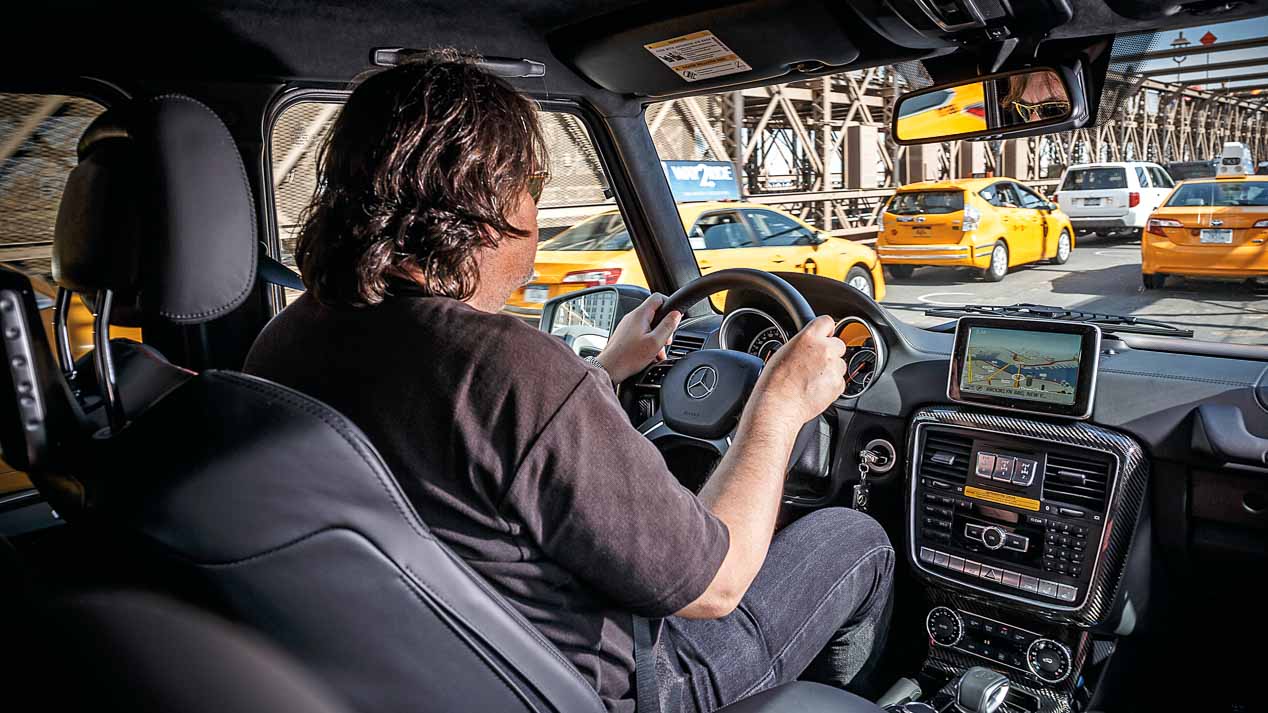 Un Mercedes AMG G65 cruza las calles de Nueva York