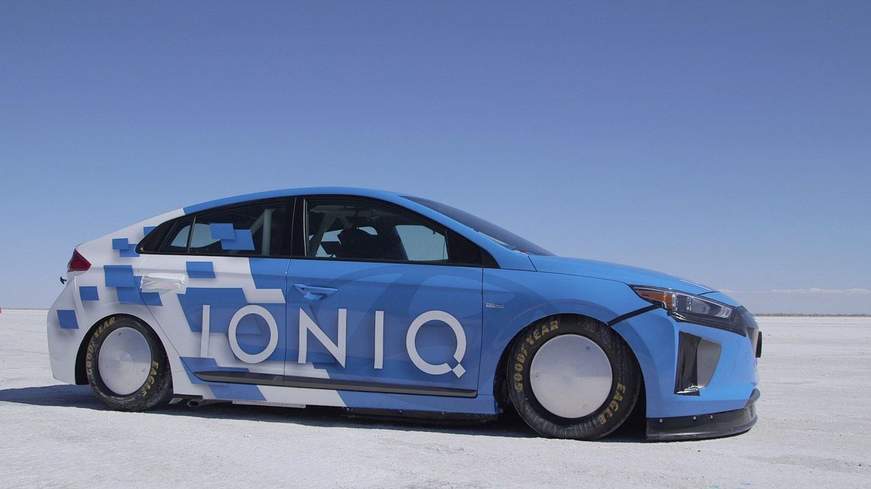 Record de velocidad del Hyundai Ioniq
