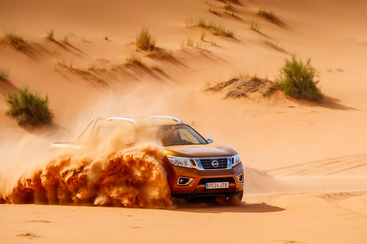 Prueba del Nissan Navara 2017 en fotos