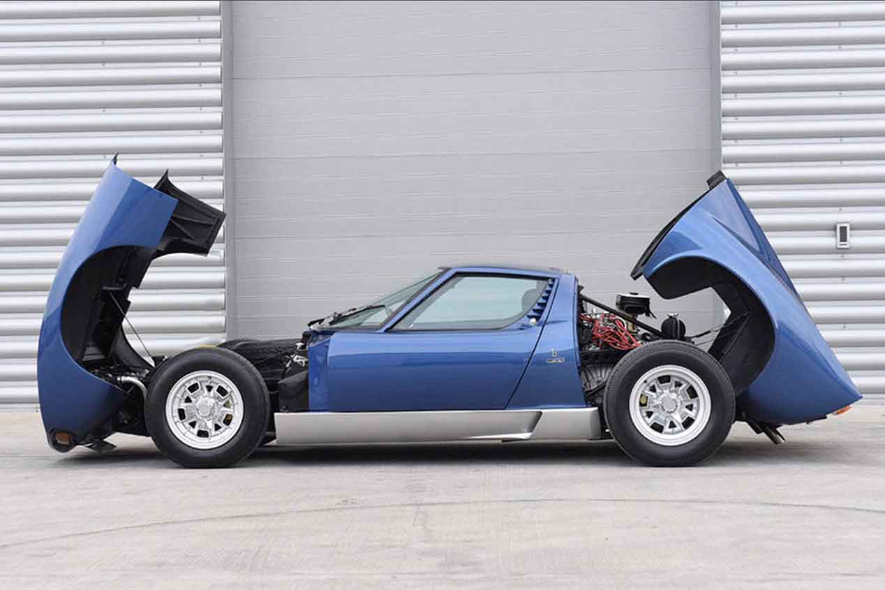 El Lamborghini Miura que perteneció a Rod Stewart