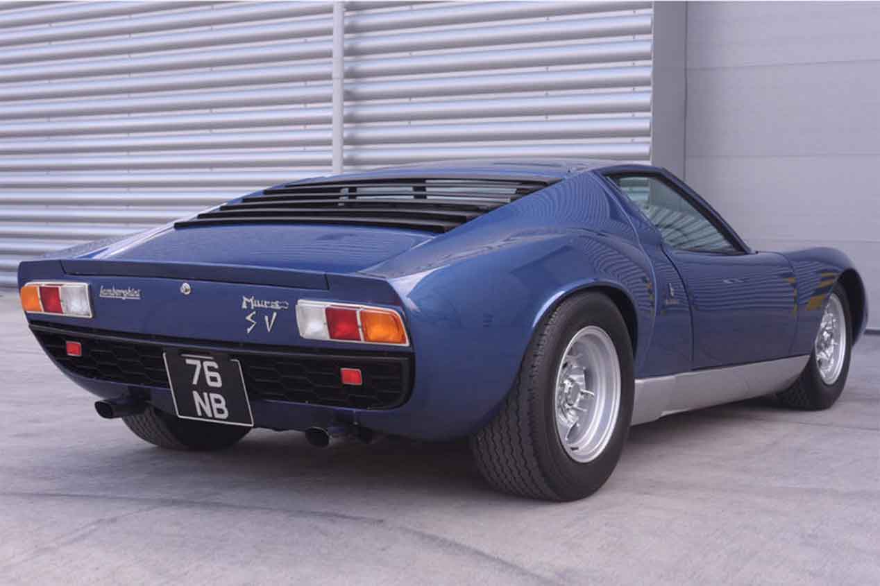 El Lamborghini Miura que perteneció a Rod Stewart