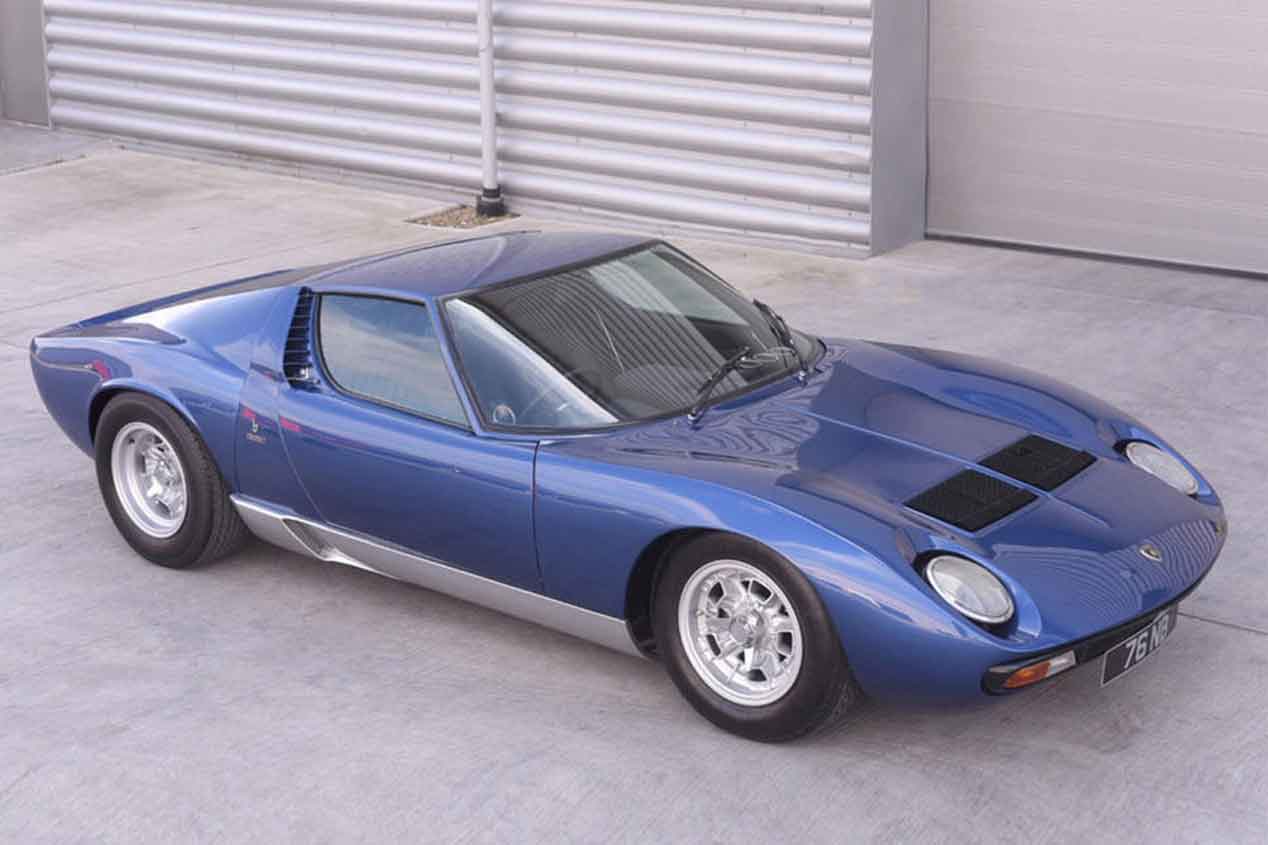El Lamborghini Miura que perteneció a Rod Stewart