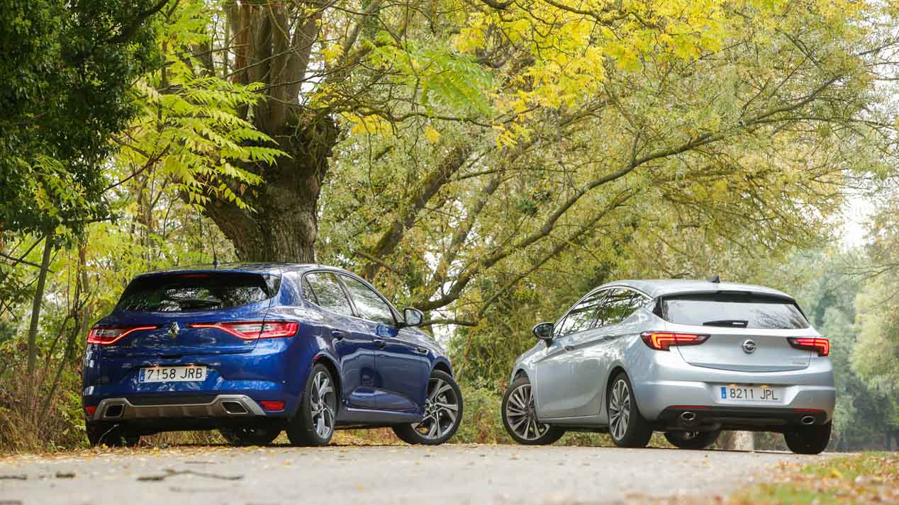 Renault Megane GT contra Opel Astra Turbo