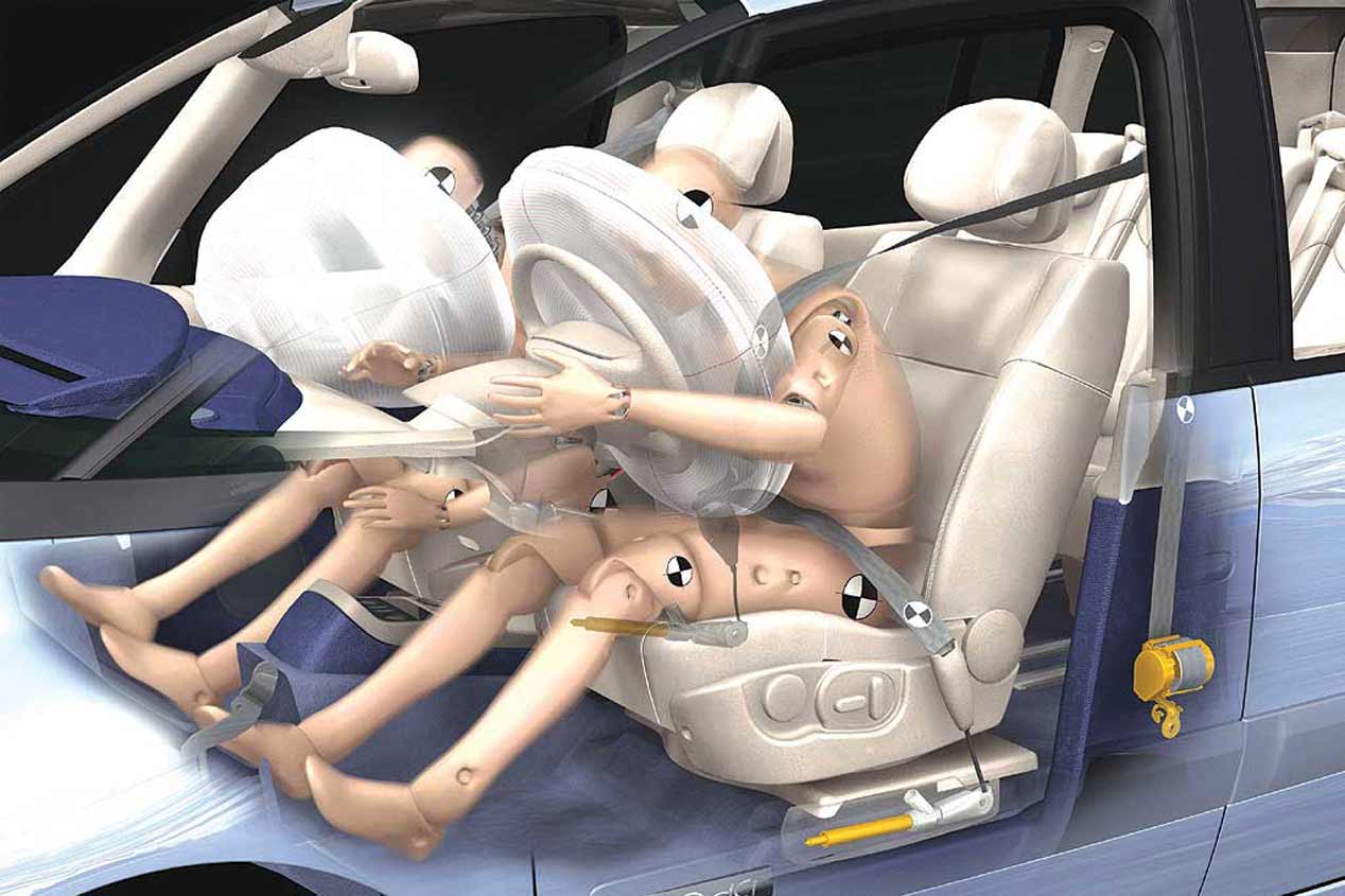 Todos los secretos de los airbags de los coches