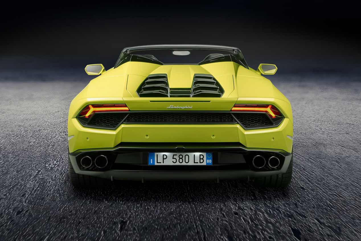 Lamborghini Huracán Spyder LP 580-2, en fotos