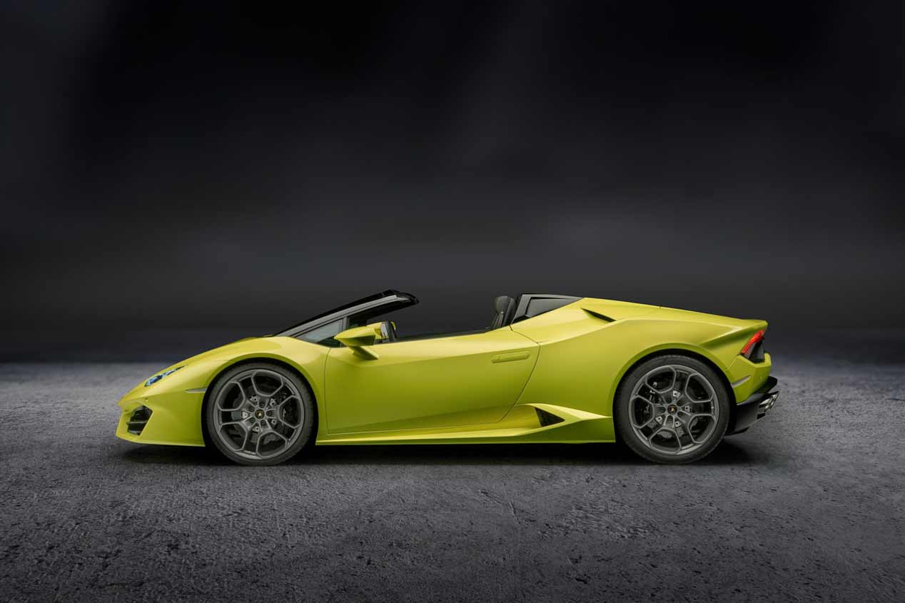 Lamborghini Huracán Spyder LP 580-2, en fotos