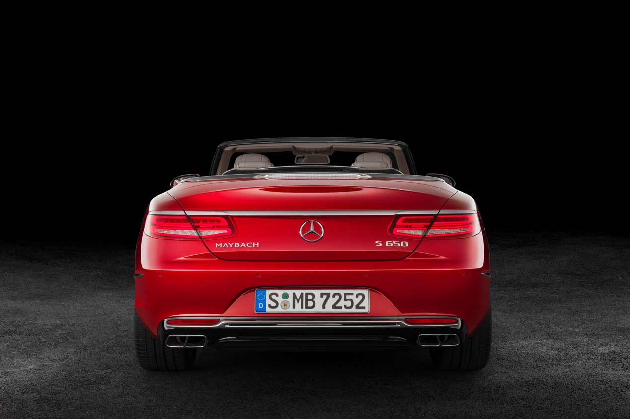El Mercedes-Maybach S 650 Cabriolet, en fotos