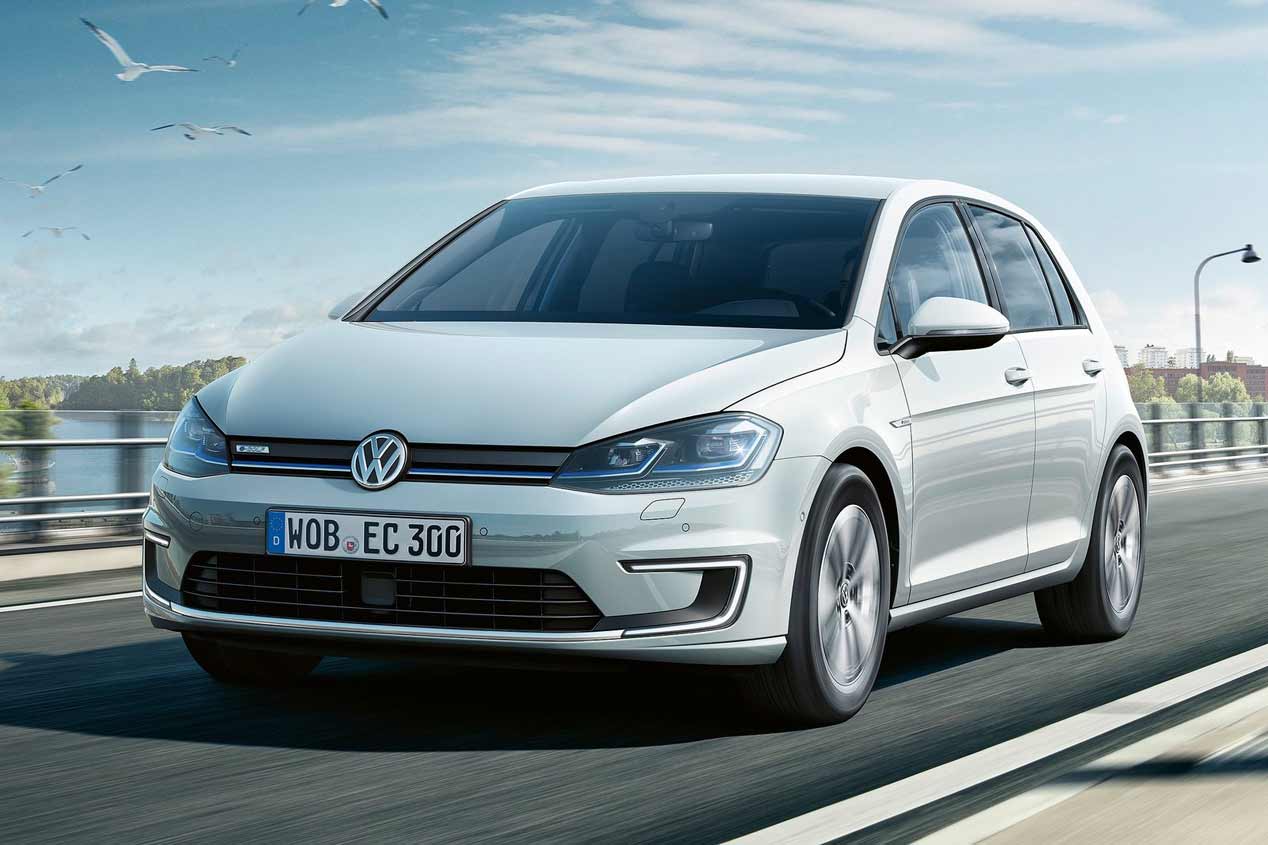 VW e-Golf 2017, las fotos del nuevo Golf eléctrico