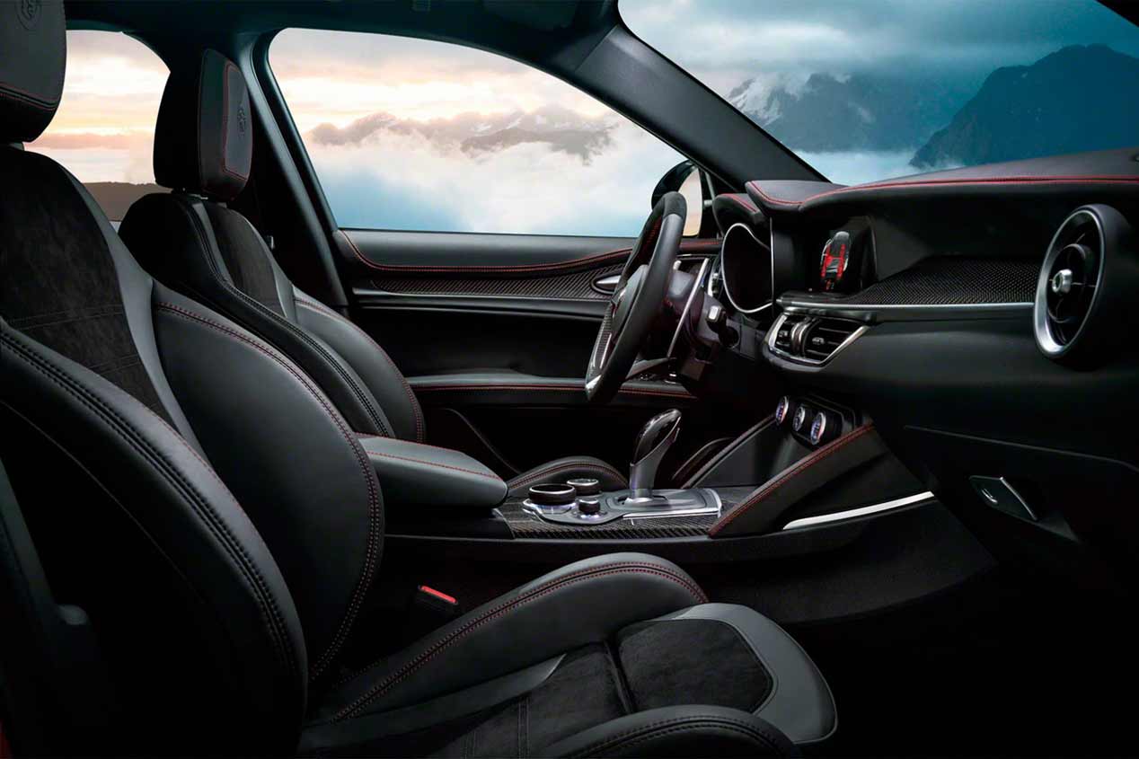 Alfa Romeo Stelvio, las fotos de un SUV deportivo