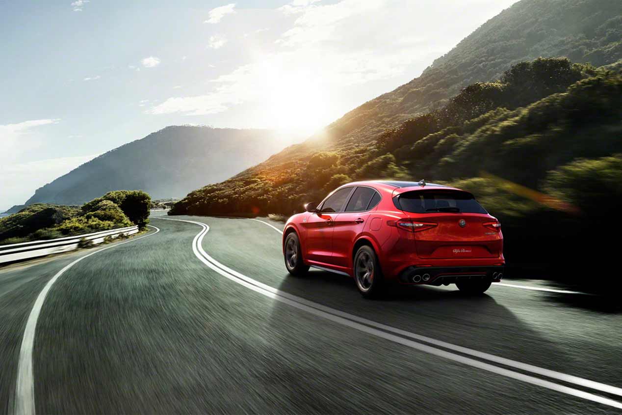Alfa Romeo Stelvio, las fotos de un SUV deportivo
