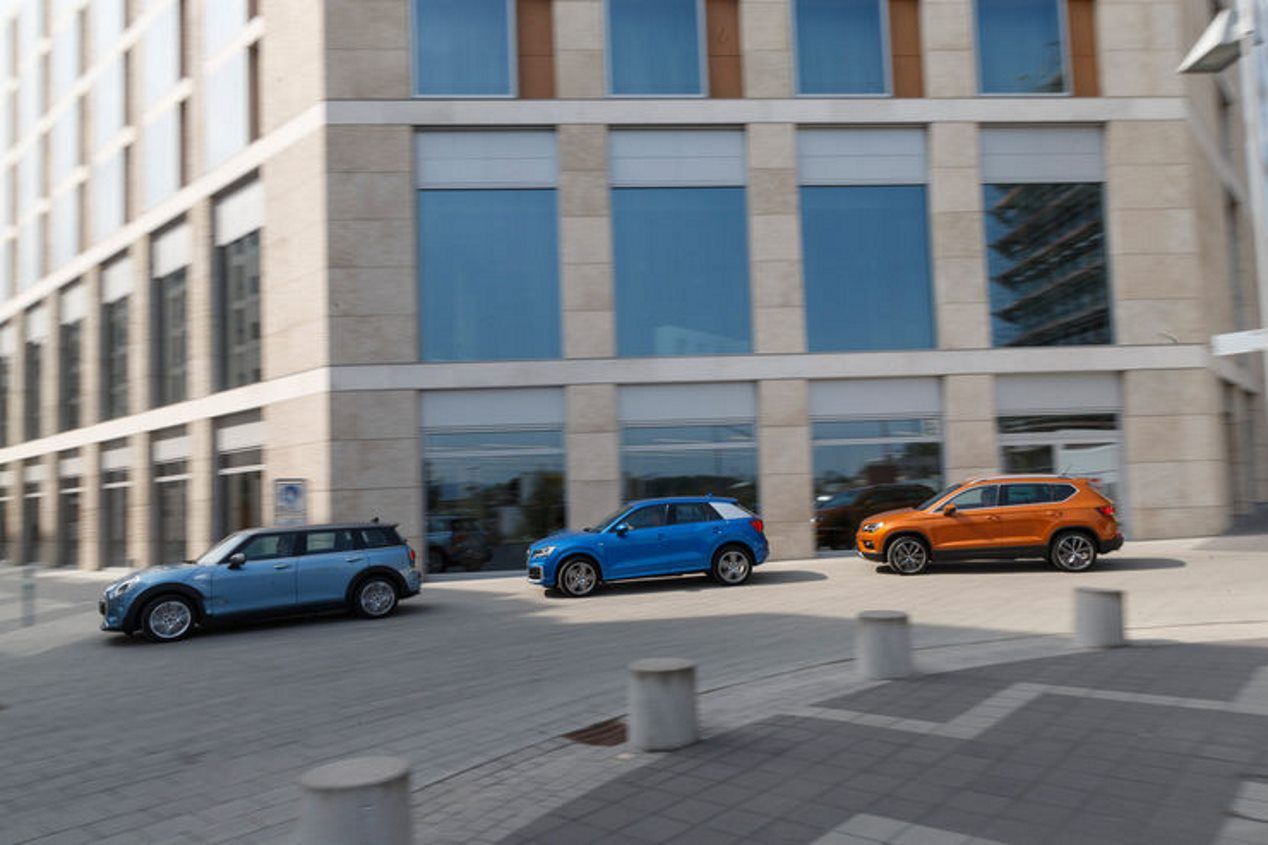 Comparativa: Audi Q2 2.0 TDI, Mini Clubman Cooper SD All4 y Seat Ateca 2.0 TDI 4Drive