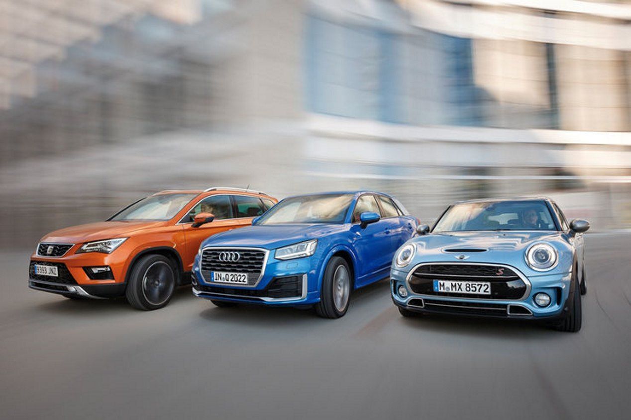 Comparativa: Audi Q2 2.0 TDI, Mini Clubman Cooper SD All4 y Seat Ateca 2.0 TDI 4Drive