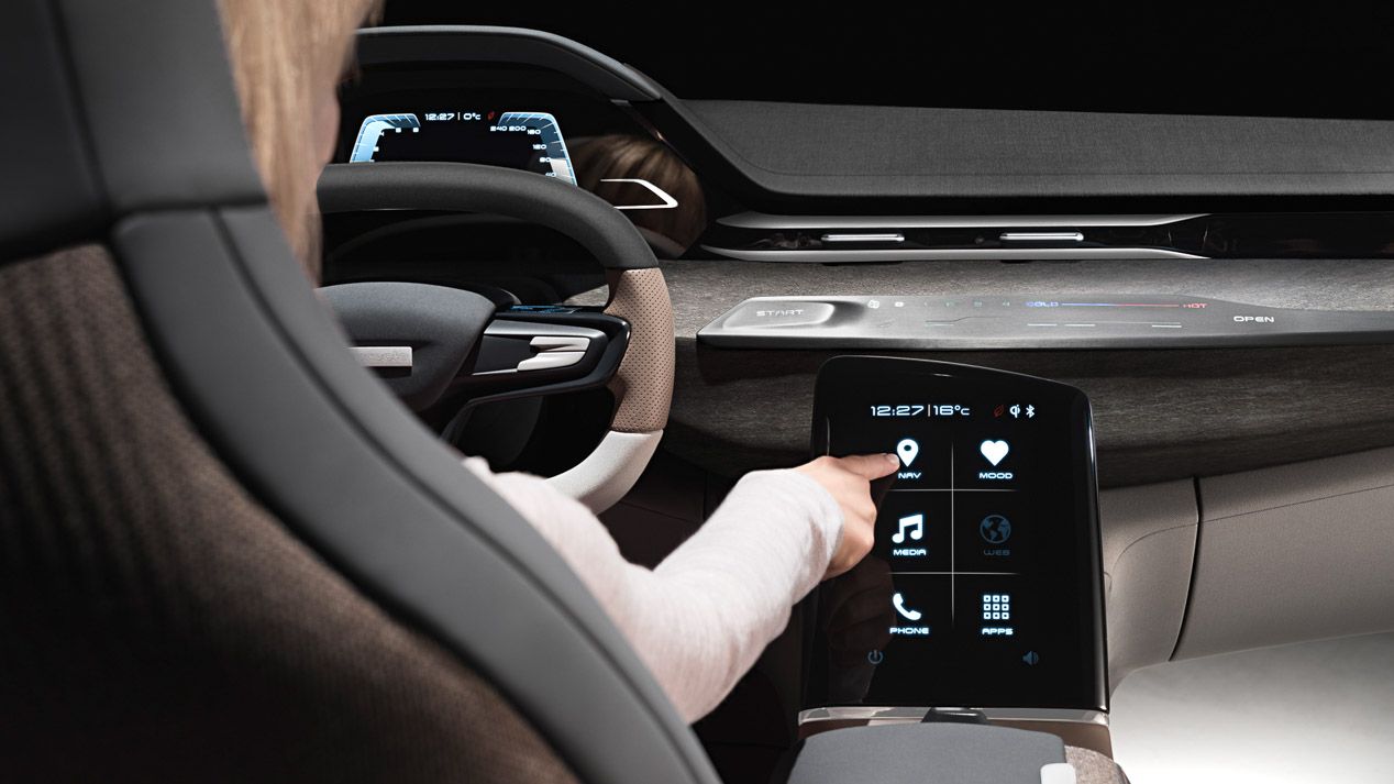 El interior del coche en el futuro: conectado e inteligente