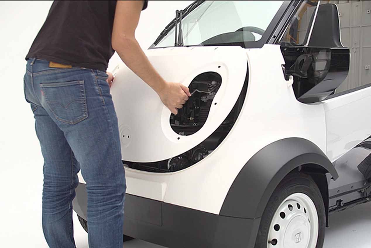 Honda Micro EV, la mini furgoneta hecha en 3D