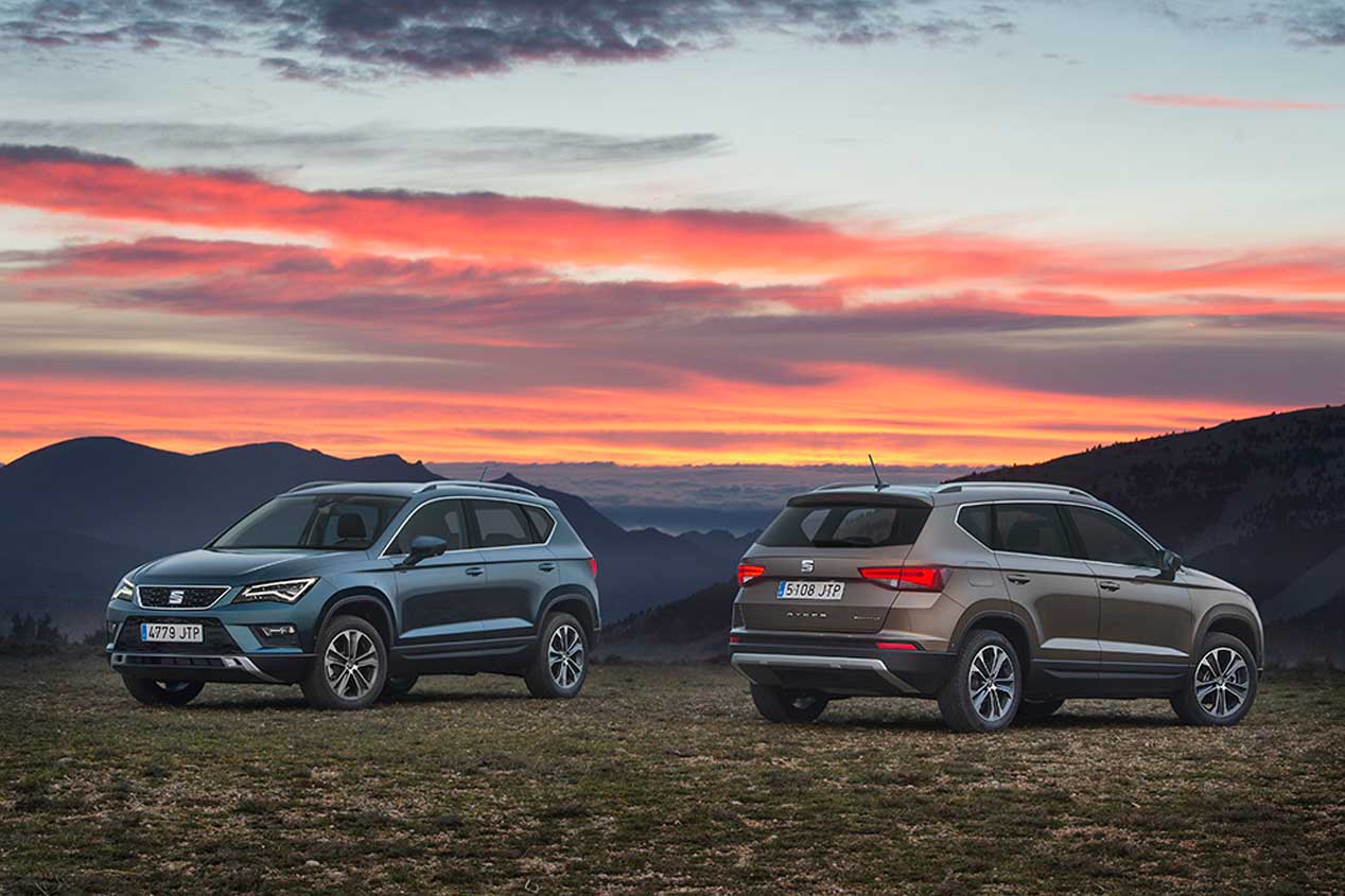 Seat Ateca 1.0 TSI y 1.6 TDI, sus mejores fotos