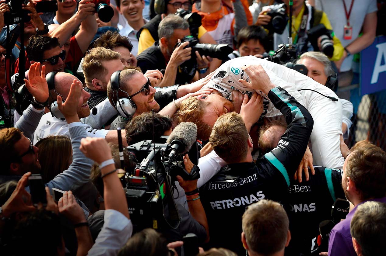 Nico Rosberg deja la F1 tras ser campeón