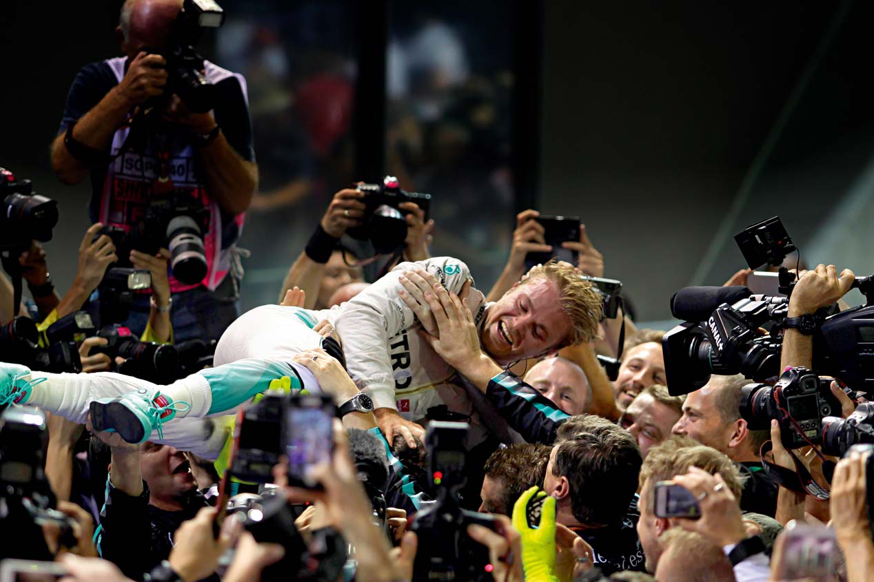 Nico Rosberg deja la F1 tras ser campeón