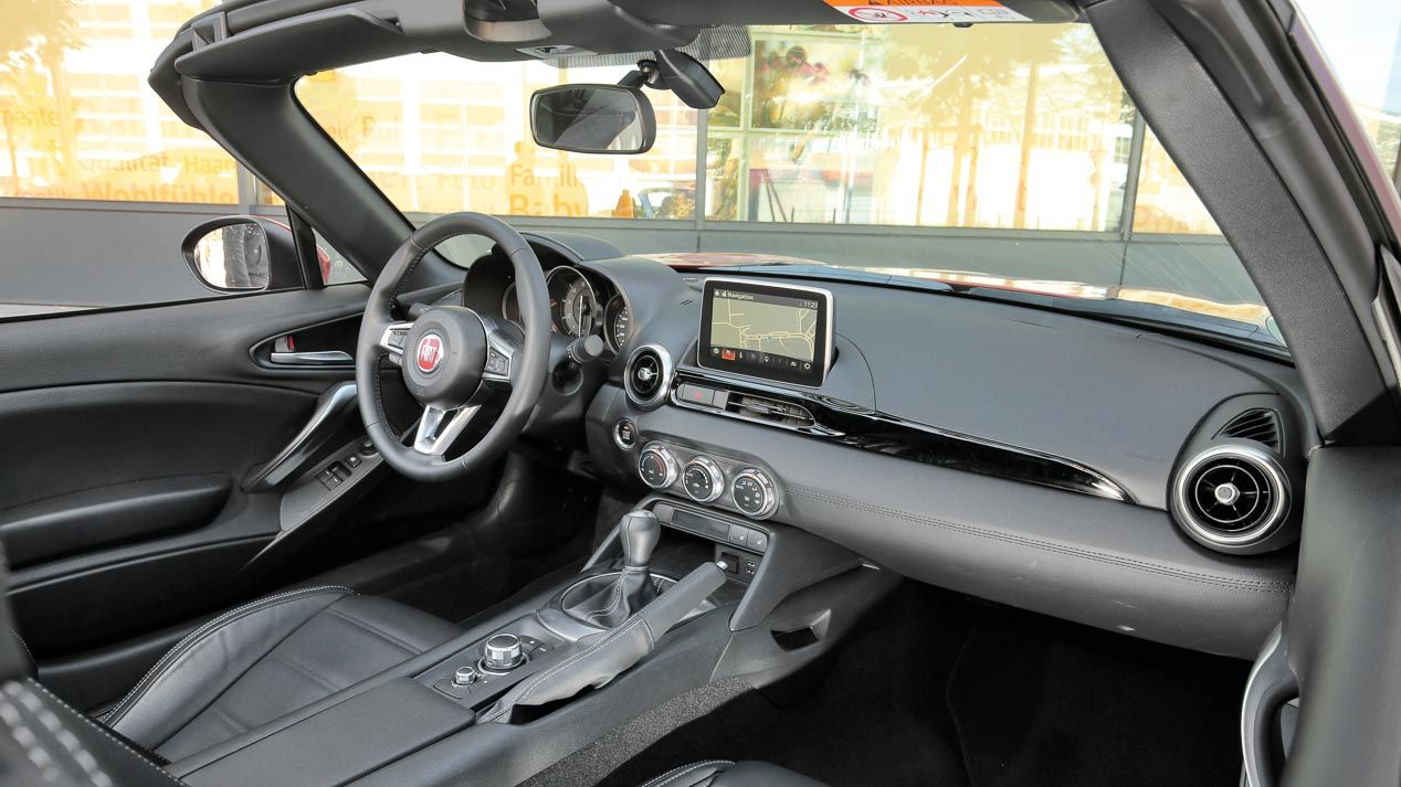 Fiat 124 Spider: para disfrutar al volante