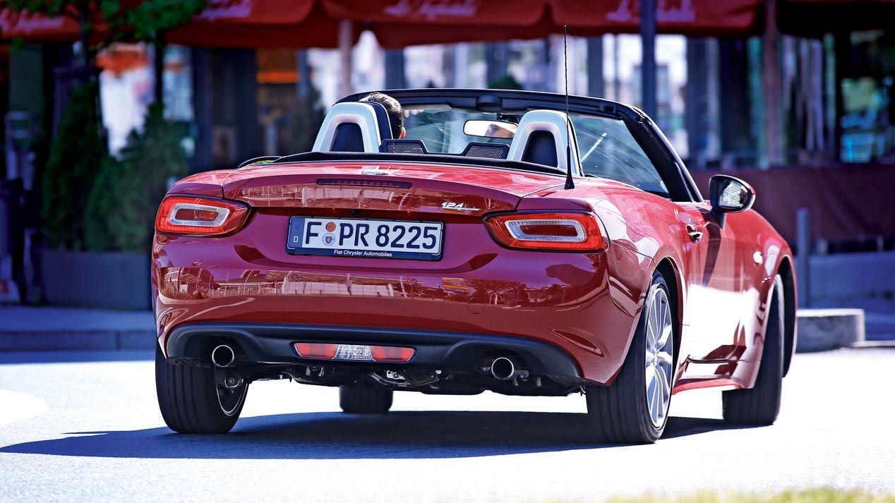 Fiat 124 Spider: para disfrutar al volante