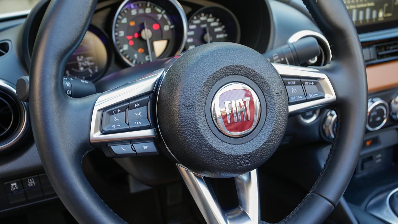 Fiat 124 Spider: para disfrutar al volante