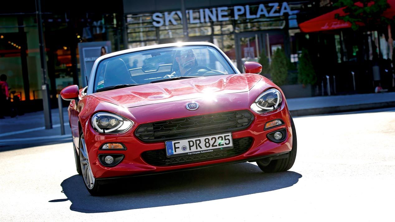 Fiat 124 Spider: para disfrutar al volante