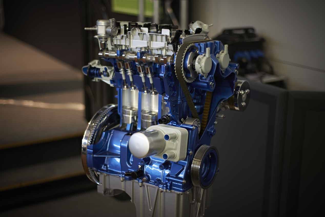Ford desactiva un cilindro en sus motores de tres cilindros