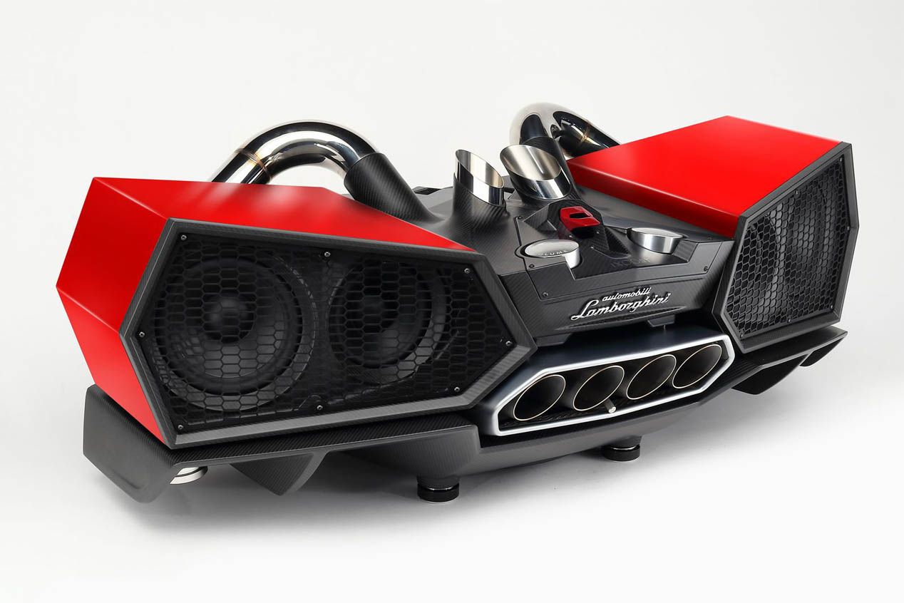 Altavoces Bluetooth firmados por Lamborghini