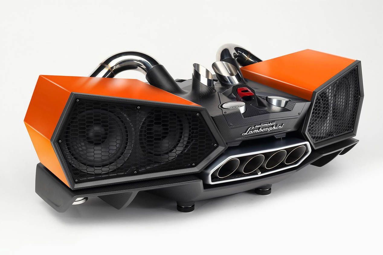 Altavoces Bluetooth firmados por Lamborghini