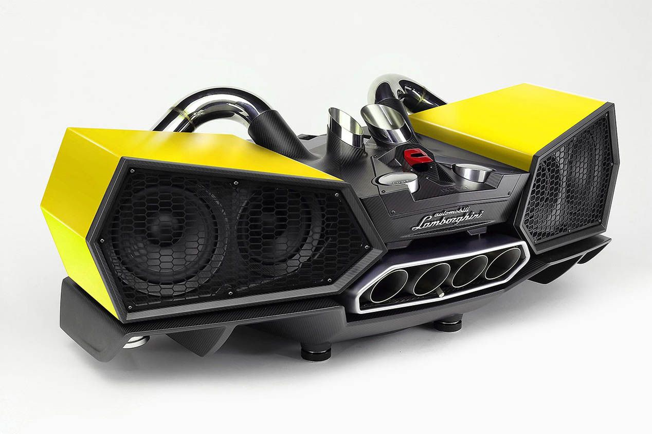 Altavoces Bluetooth firmados por Lamborghini