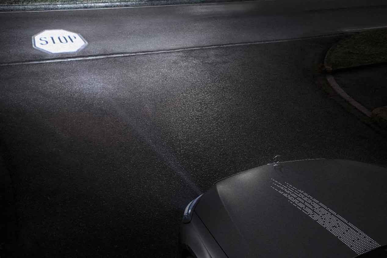 La tecnología de Luz digital de Mercedes