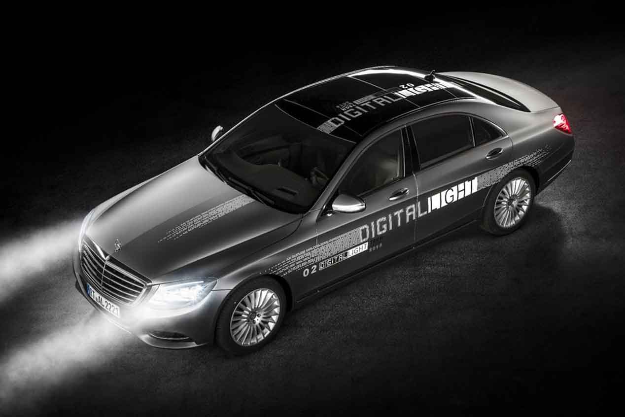 La tecnología de Luz digital de Mercedes