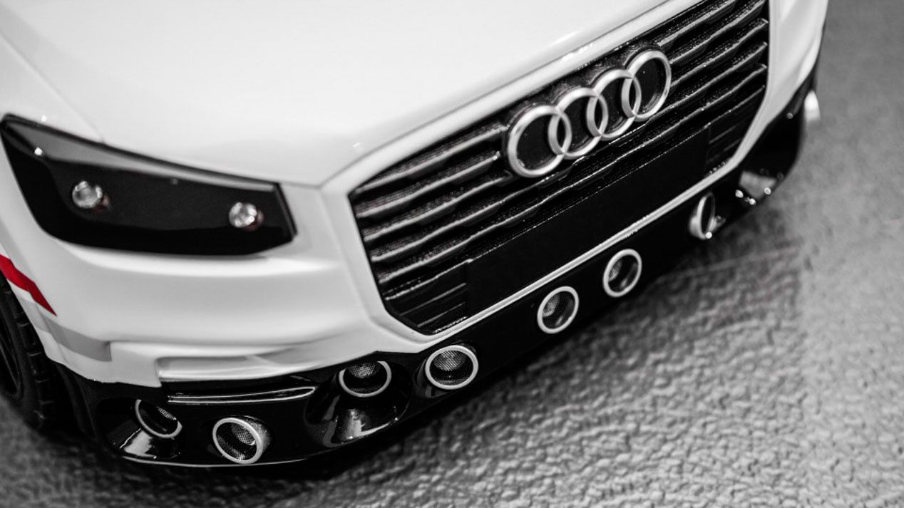 Así es el Audi Q2 inteligente que aprende a aparcar solo
