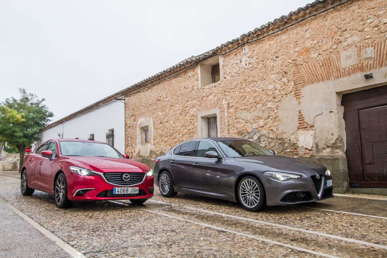 Mazda6 Diesel frente a Alfa Romeo Giulia