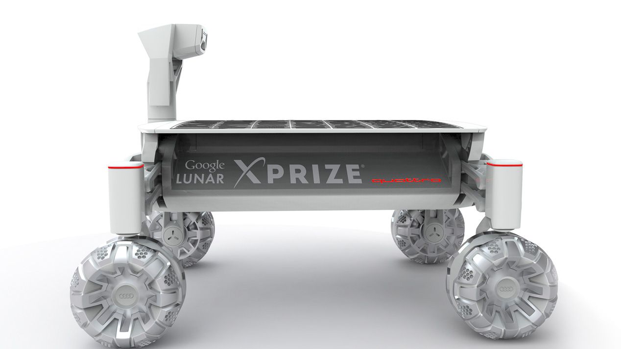 Así se creó el Audi Lunar Quattro que viajará a la Luna