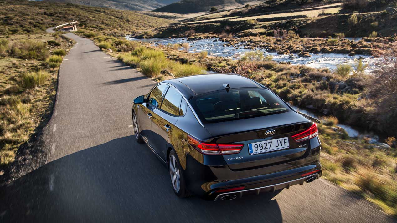 Nos subimos a la nueva gama Kia Optima 2017