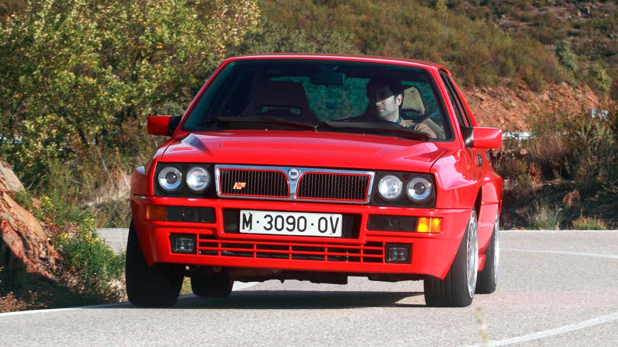 Alfa Romeo 75 V6, Lancia Delta HF Integrale y Peugeot 205 GTI