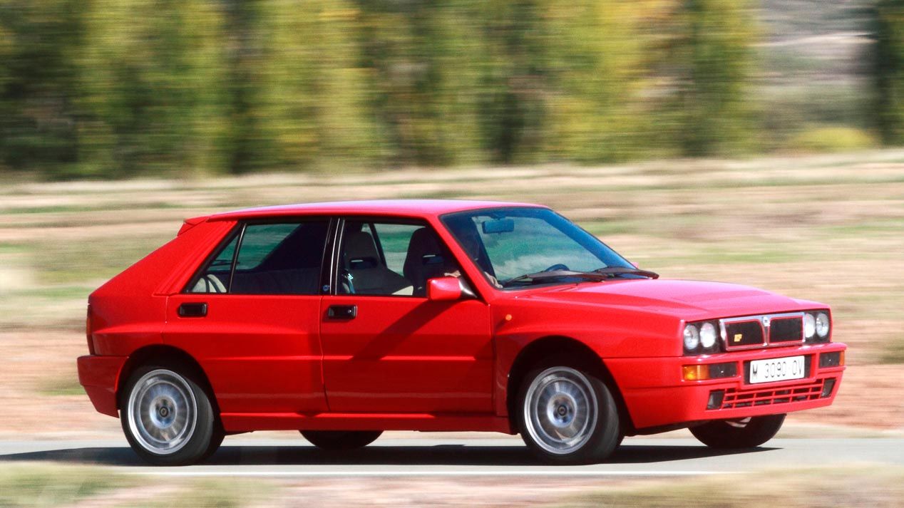 Alfa Romeo 75 V6, Lancia Delta HF Integrale y Peugeot 205 GTI