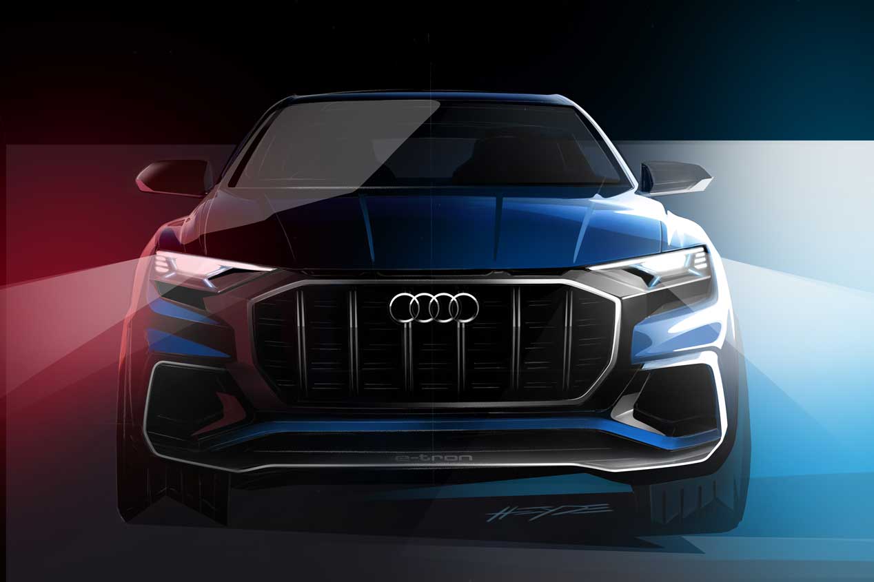 Audi Q8 2017, primeras fotos