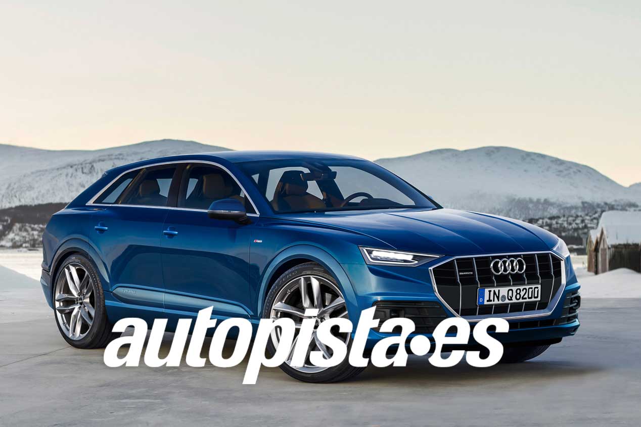 Audi Q8 2017, primeras fotos