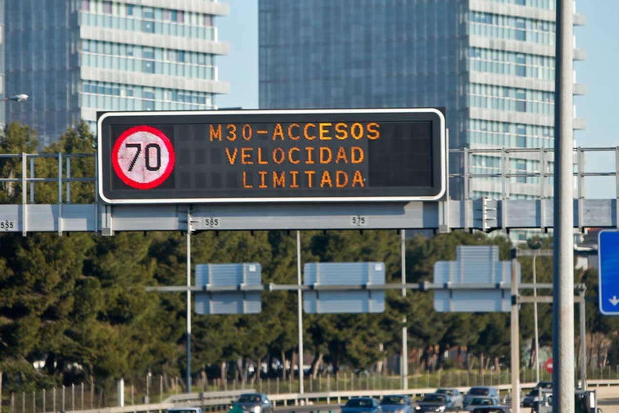 El día en el que en Madrid sólo circularon la mitad de los coches