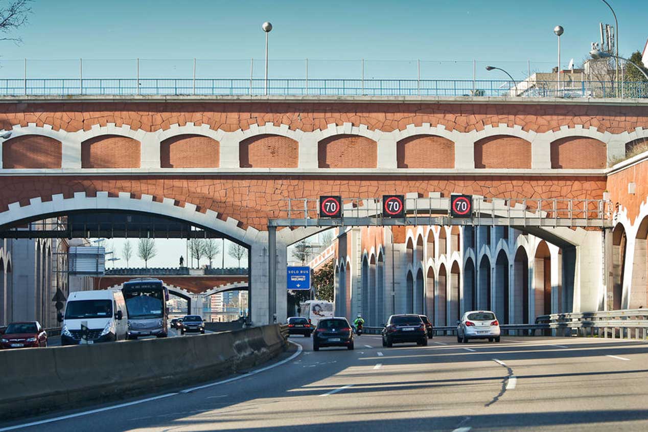 El día en el que en Madrid sólo circularon la mitad de los coches