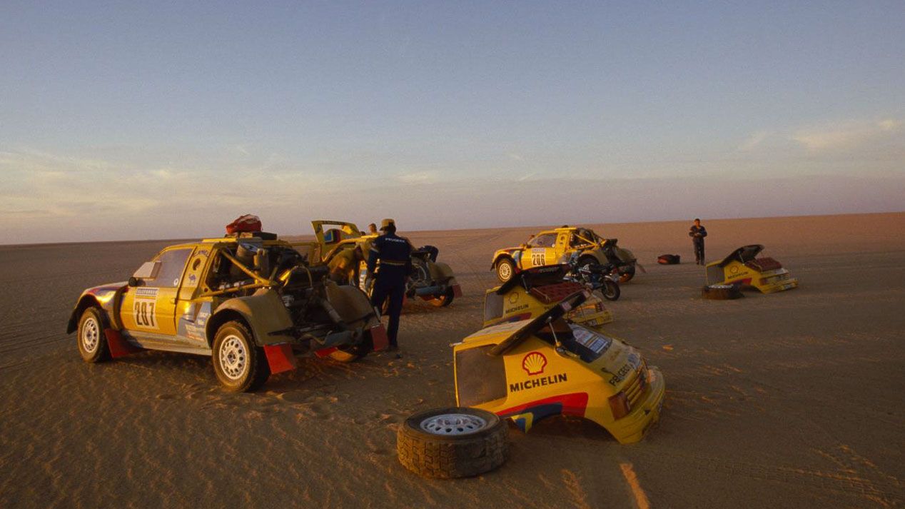 30 años de Peugeot en el Dakar