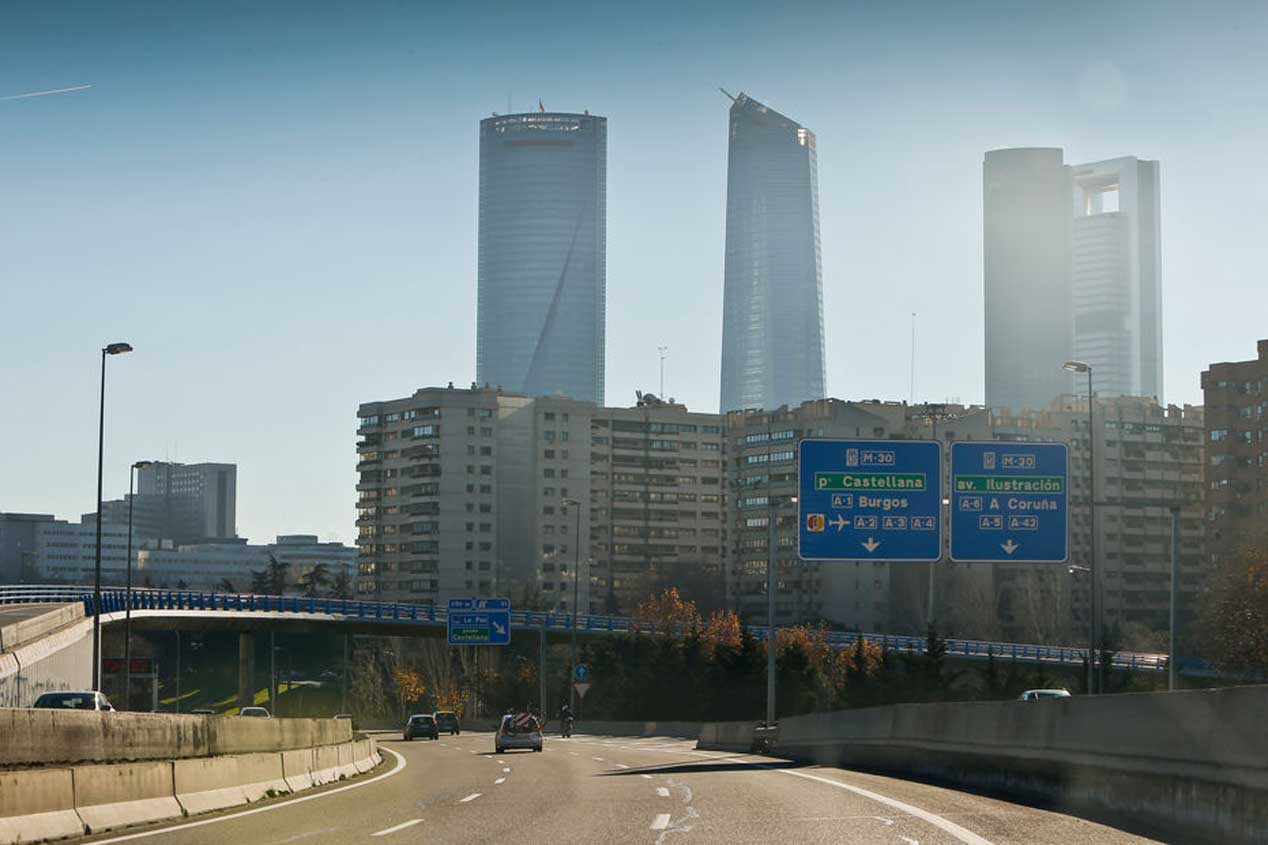 El día en el que en Madrid sólo circularon la mitad de los coches