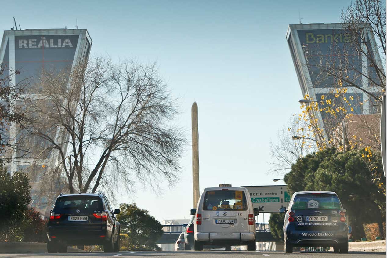 El día en el que en Madrid sólo circularon la mitad de los coches