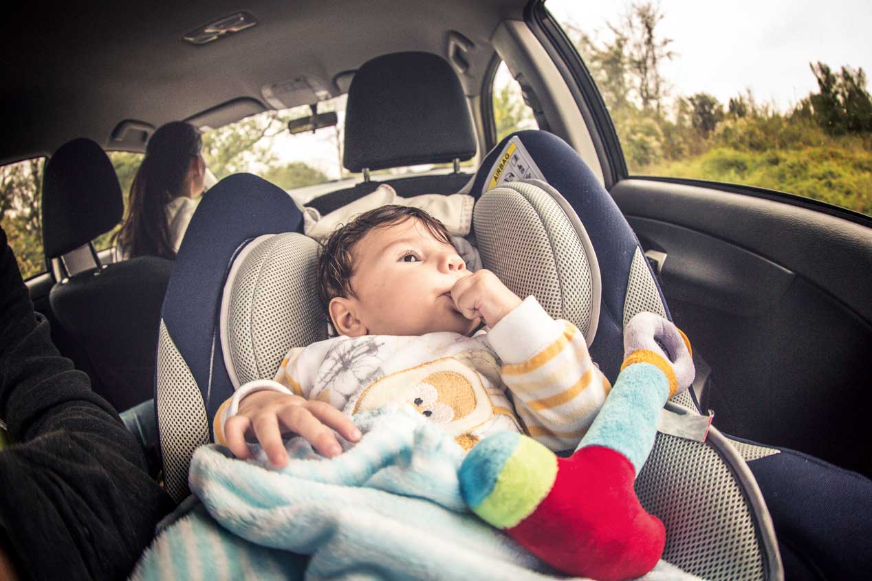 Sillas infantiles para el coche, algunos modelos en fotos