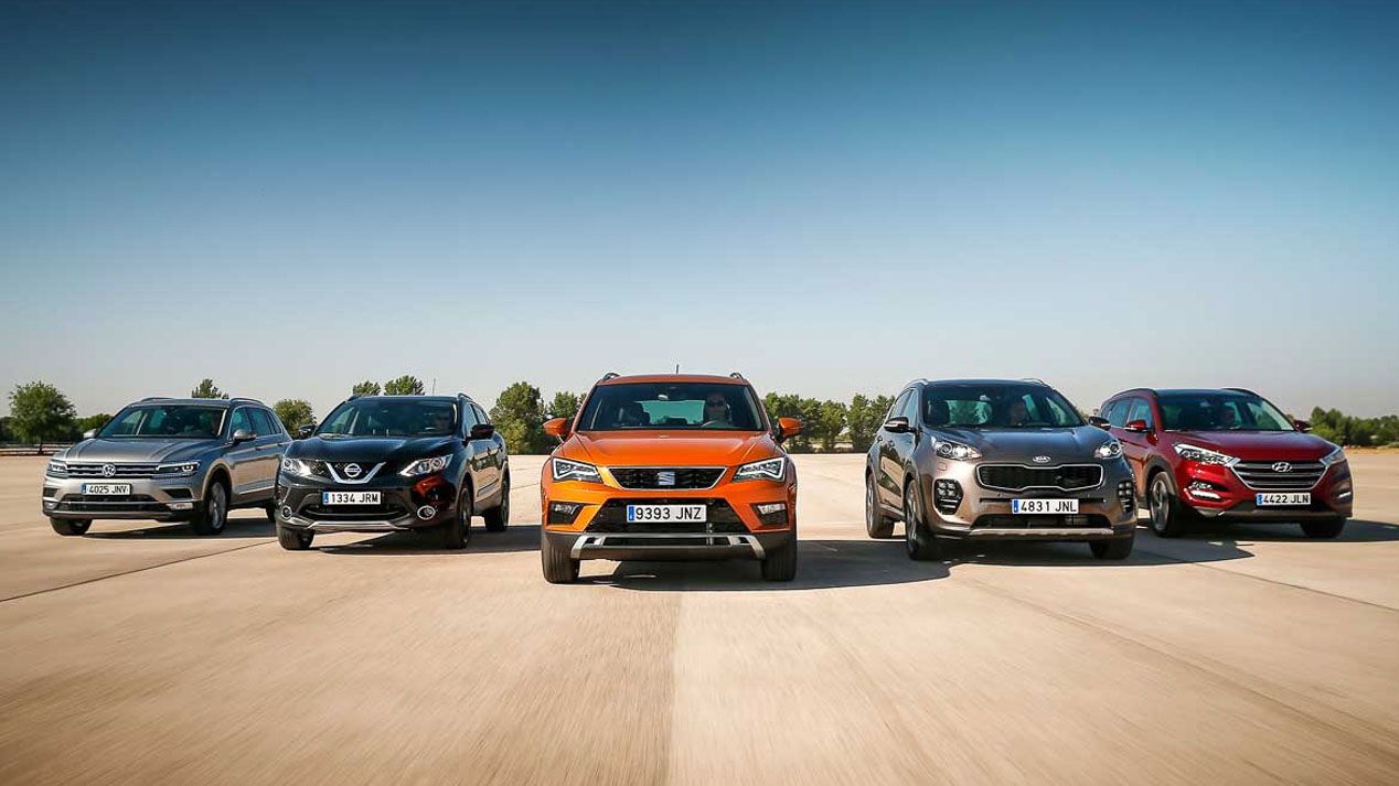 Los SUV más vendidos en España en 2016, en fotos